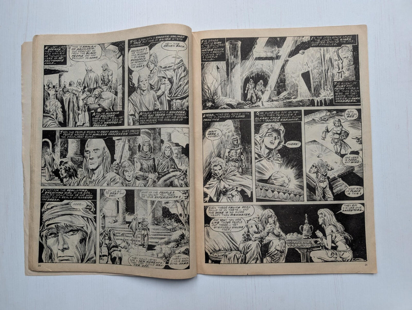 The Savage Sword of Conan No.35 - 1980 - Marvel UK Comic Book