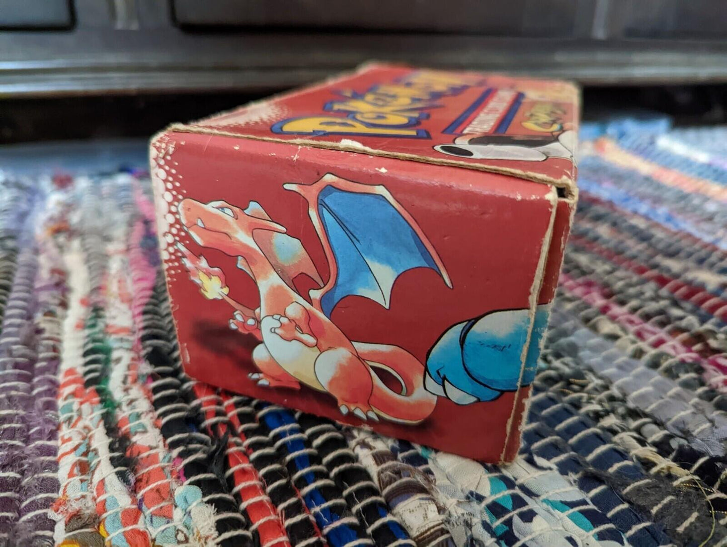 Vintage Pokemon Empty Card Box/Deck Box, 1998, Wizards Of The Coast