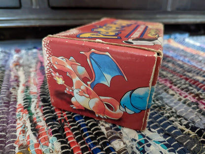 Vintage Pokemon Empty Card Box/Deck Box, 1998, Wizards Of The Coast