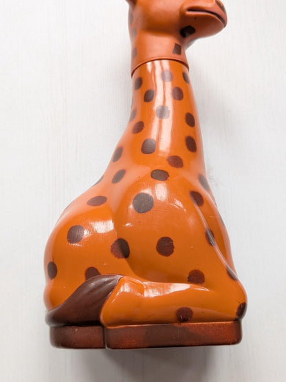 Vintage Giraffe Bubble Bath Bottle Figure - Unbranded