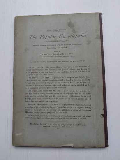 Ogilvie's Imperial Dictionary of The English Language Div. 16 - 1880's Approx