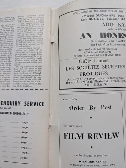 Films and Filming Vol. 11 No. 4 January 1965 - Mary Poppins Cover