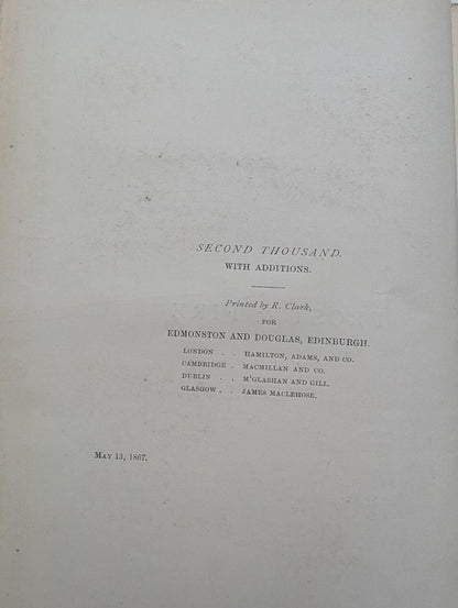 Frost and Fire Vol. I - 1867 - Hamilton, Adams & Co
