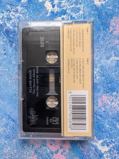 Elaine Paige - The Queen Album - 1988 - Virgin Cassette Tape