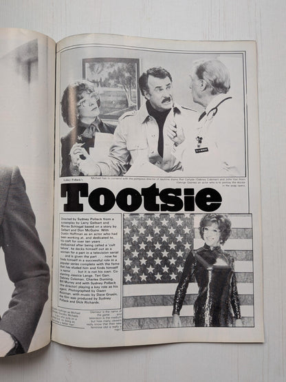 Films on Screen and Video Vol. 3 No. 5 April 1983 - Dustin Hoffman Tootsie Cover