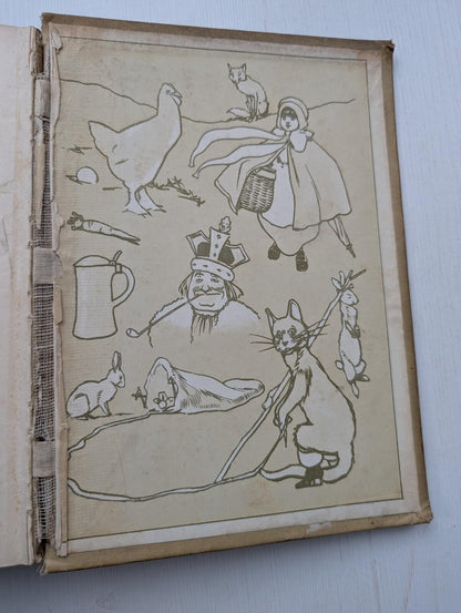 Mother Goose Nursery Rhymes - Illustrated by John Hassall - 1909
