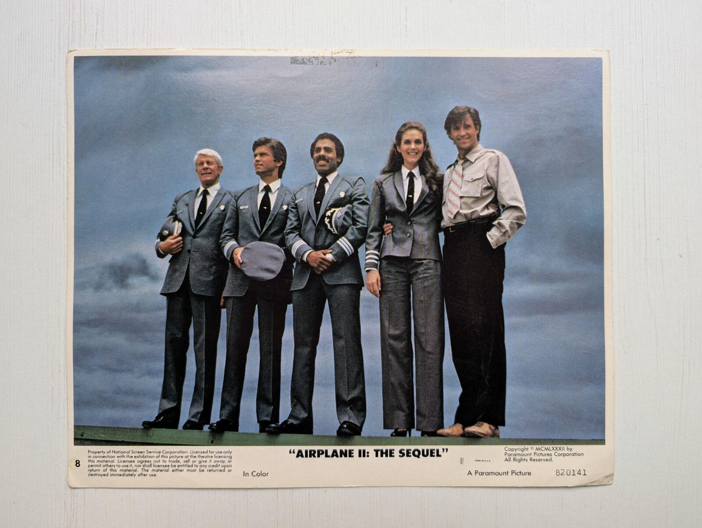 Airplane II: The Sequel x6 Colour Lobby Cards - Paramount Pictures