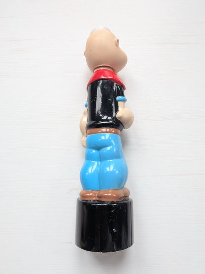 Vintage Popeye Bubble Bath Bottle Figure - 1987 - King Features Syndicate