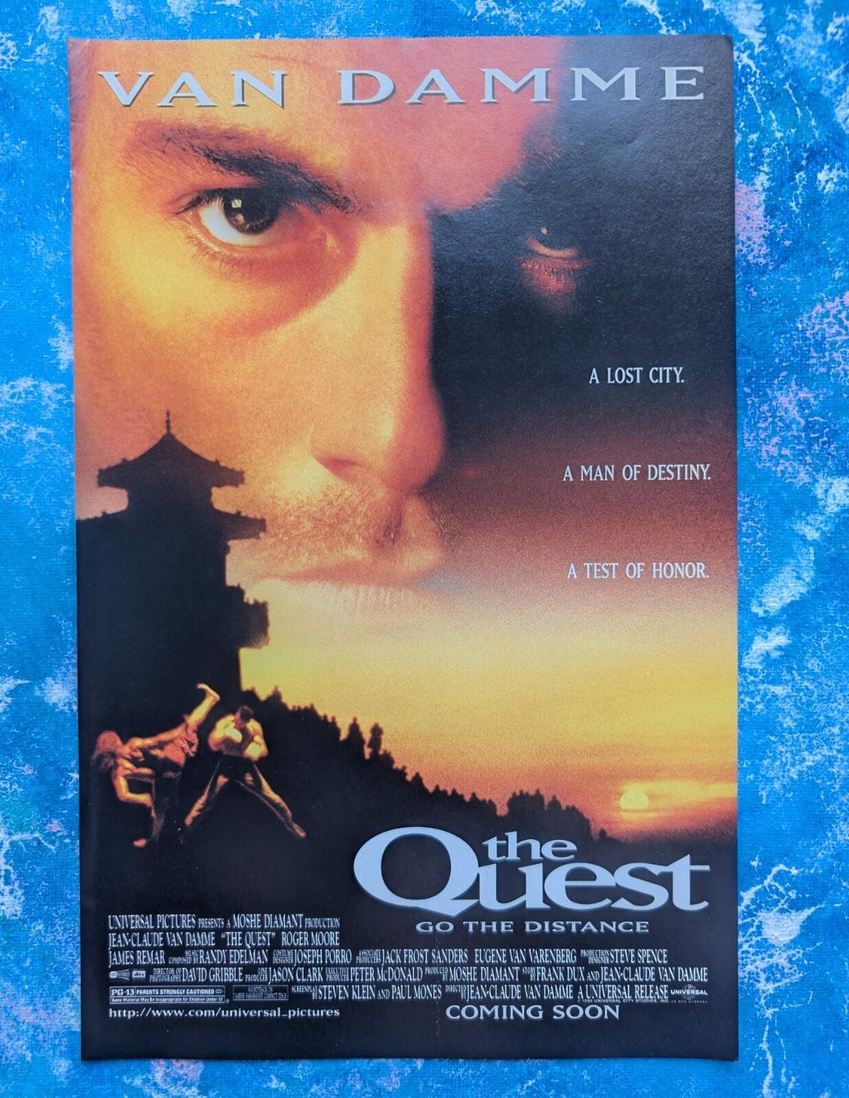 The Quest 1996 Jean-Claude Van Damme Movie Advert - See Details