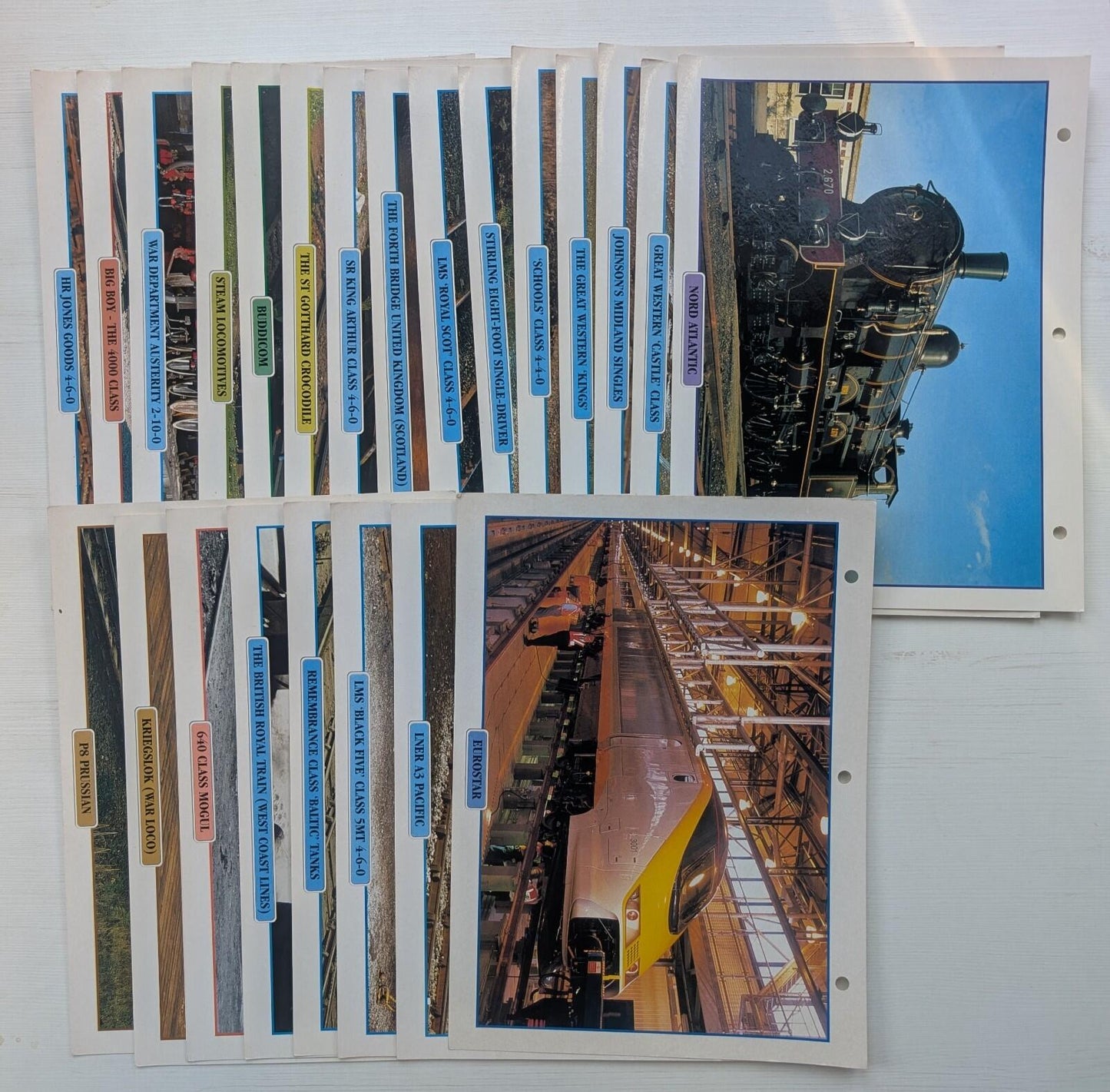 The Golden Age of British Railways - Orbis Direct - x25 Card Bundle