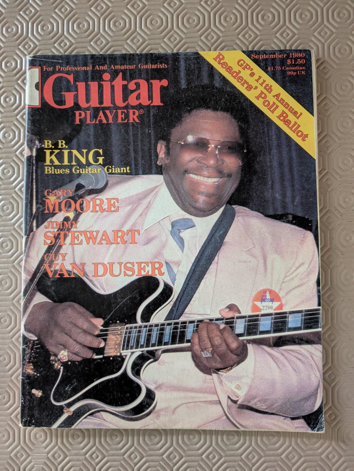 Guitar Player Vol.14 No.9 - September 1980 - B.B. King Cover, Gary Moore + More