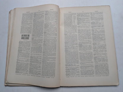 Ogilvie's Imperial Dictionary of The English Language Div. 17 - 1880's Approx