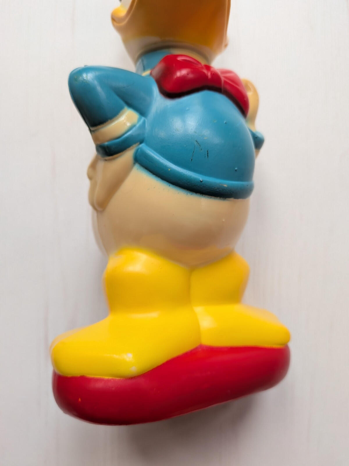 Vintage Donald Duck Bubble Bath Bottle Figure - Disney