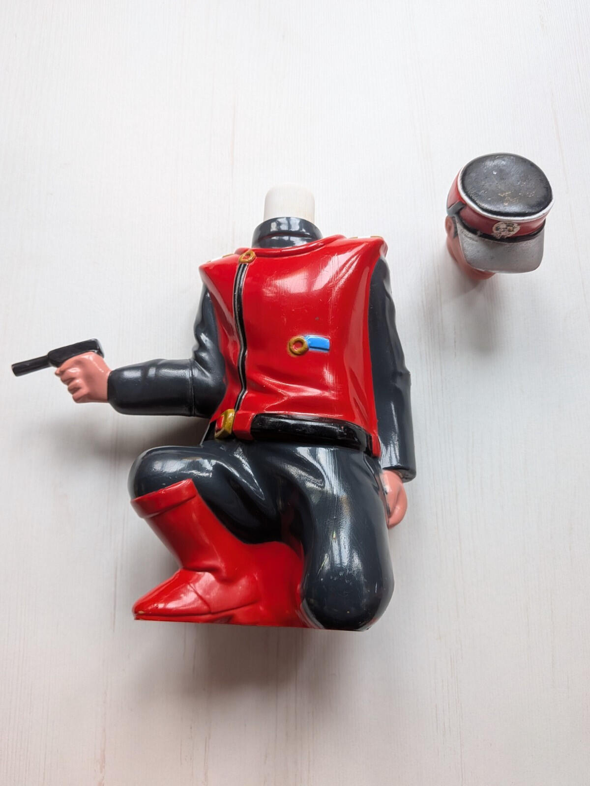 Vintage Captain Scarlet Bubble Bath Bottle Figure - 1993 - ITC Entertainment