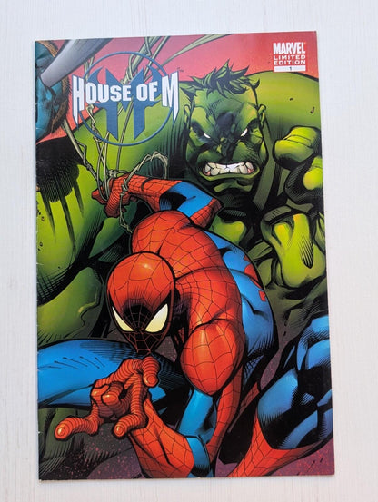 House of M #1 - Limited Edition Wraparound Cover - 2005 - Marvel Comic Book