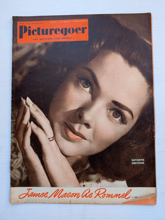 Picturegoer: The National Film Weekly June 16, 1951 - Kathryn Grayson Cover