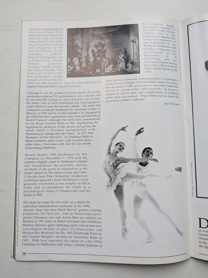 English National Ballet The Nutcracker Programme - Liverpool Empire Theatre 1994