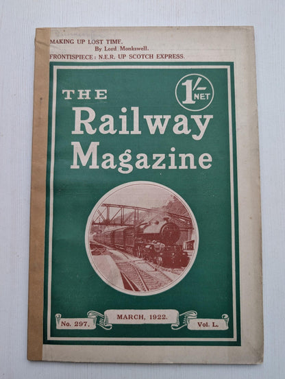 The Railway Magazine January-June 1922 - x5 Issues in Slipcase