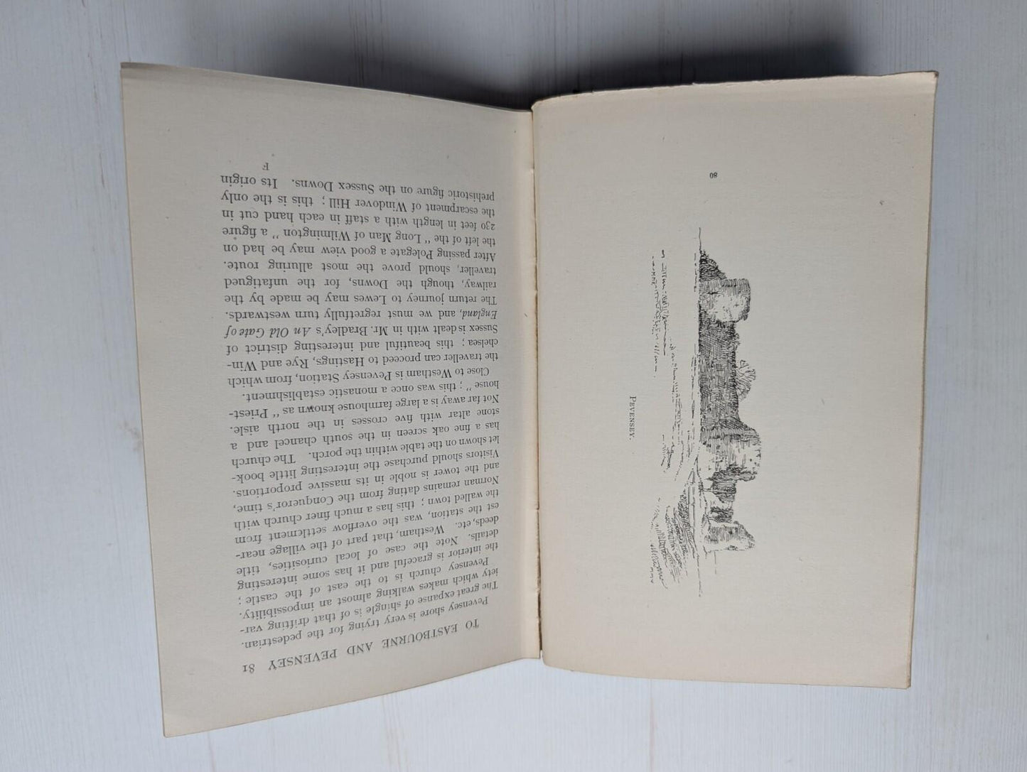 Seaward Sussex: The South Downs From End To End by Edric Holmes - 1920