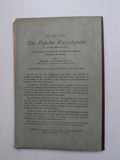 Ogilvie's Imperial Dictionary of The English Language Div. 12 - 1880's Approx