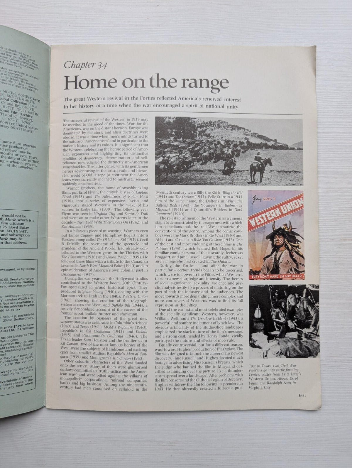 The Movie: The Illustrated History of The Cinema Chapter 34 - 1980 - Orbis
