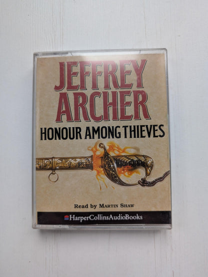 Honour Among Thieves by Jeffrey Archer Audiobook Cassette - 1993, Harper Collins