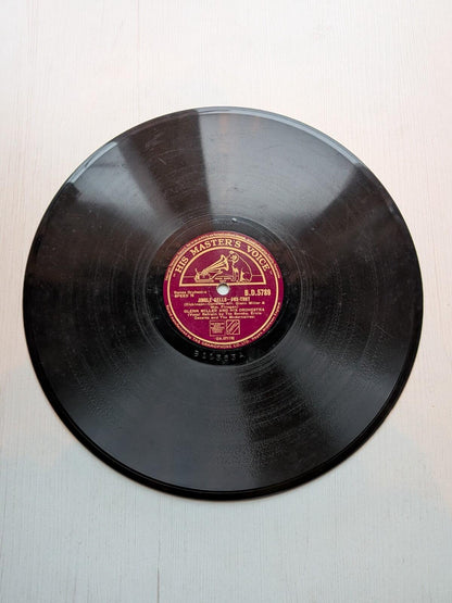 Glenn Miller And His Orchestra - Jingle Bells/American Patrol Shellac Record