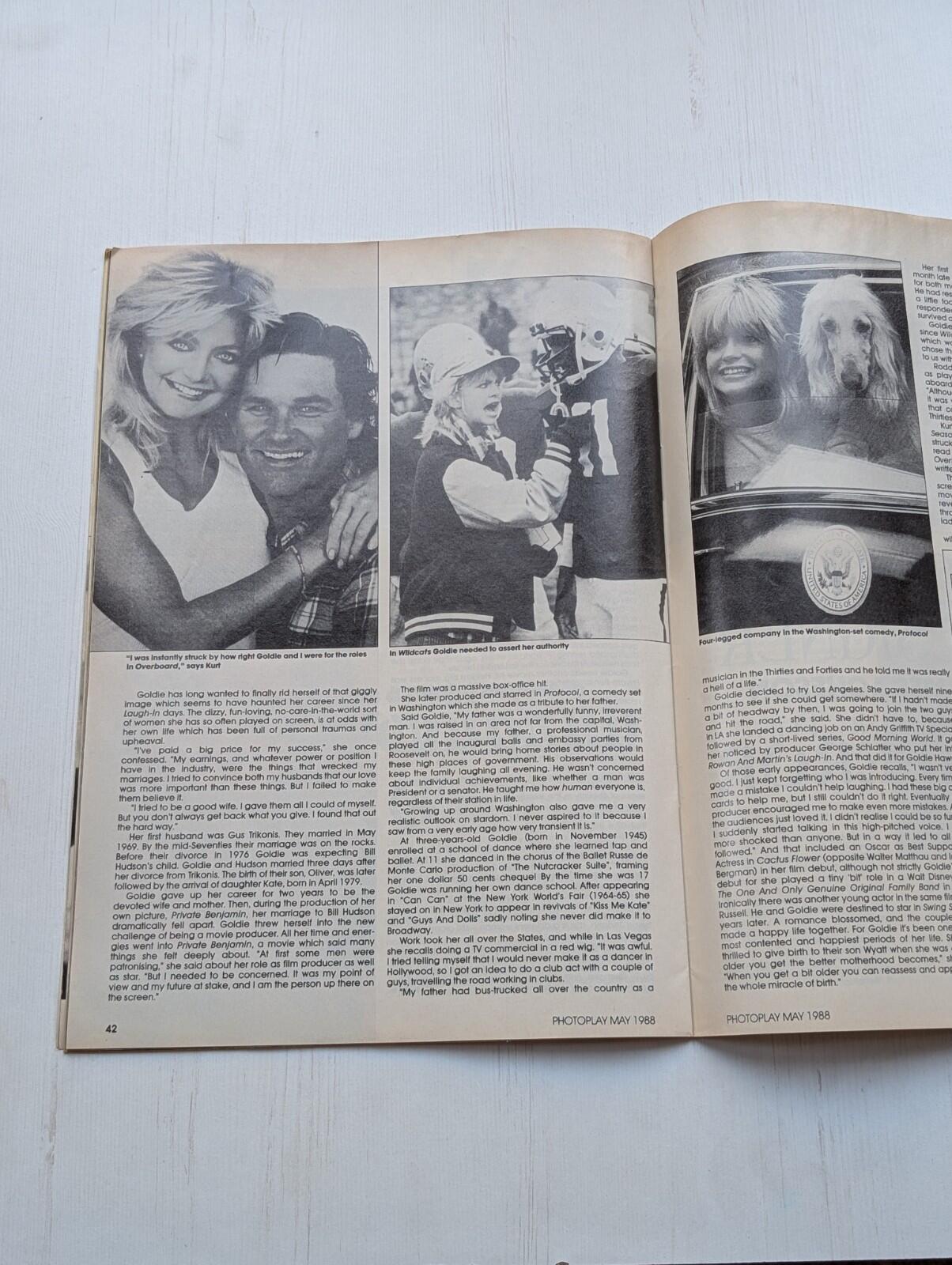 Photoplay Vol. 39 No. 5 - May 1988 - Three Men and a Baby, Full Metal Jacket