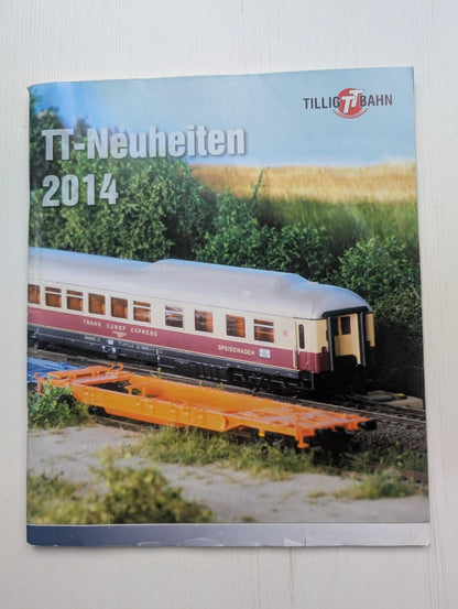 TT-Neuheiten Tillig Bahn German Model Railway Catalogue - 2014