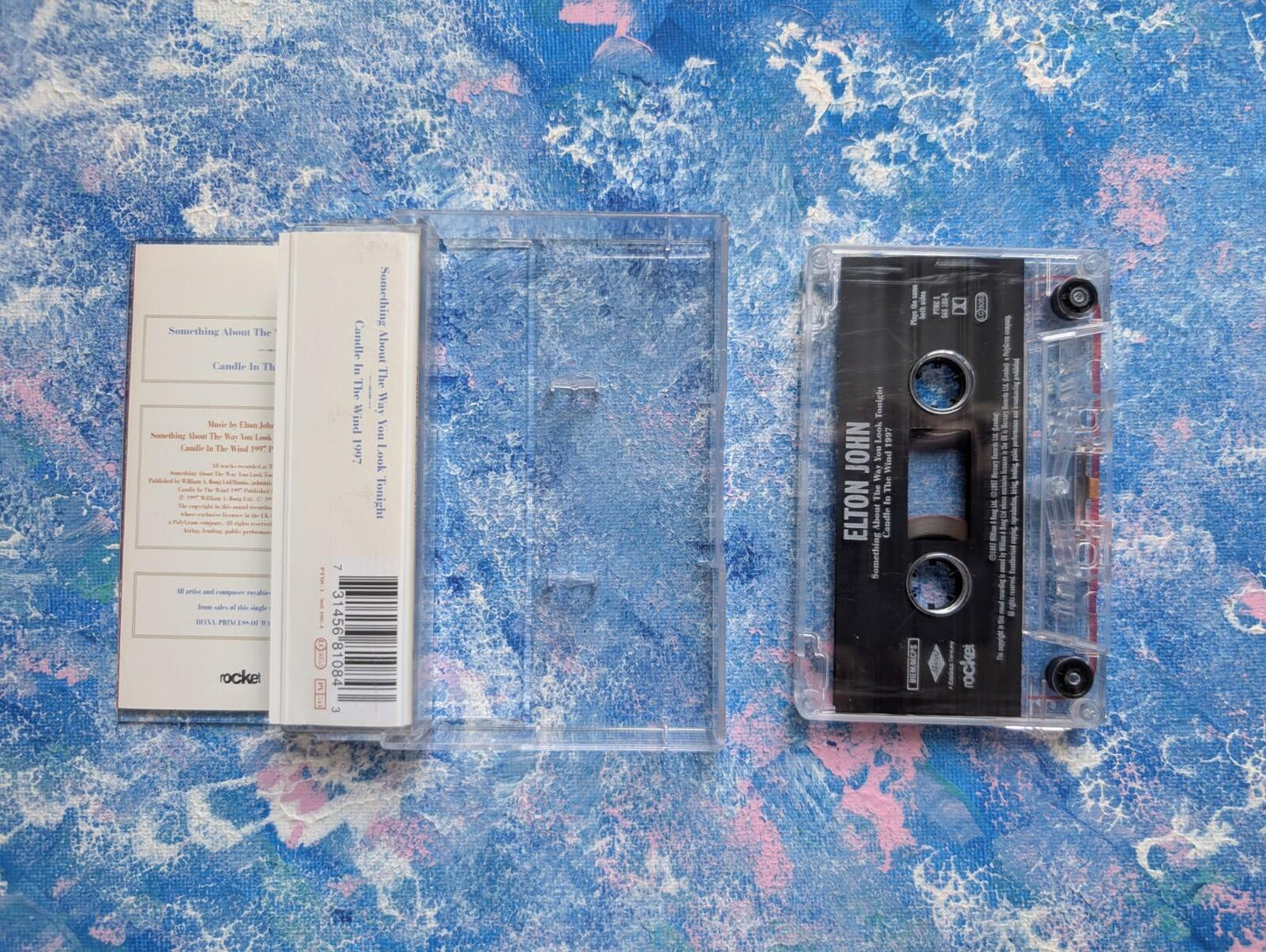 Elton John - Something About The Way You Look Tonight/Candle In The Wind Tape