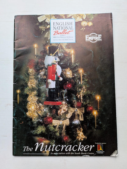 English National Ballet The Nutcracker Programme - Liverpool Empire Theatre 1994