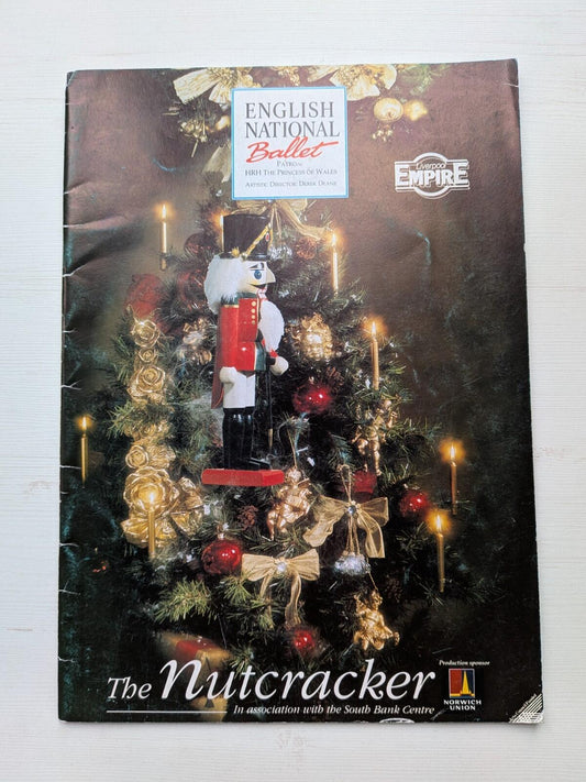 English National Ballet The Nutcracker Programme - Liverpool Empire Theatre 1994