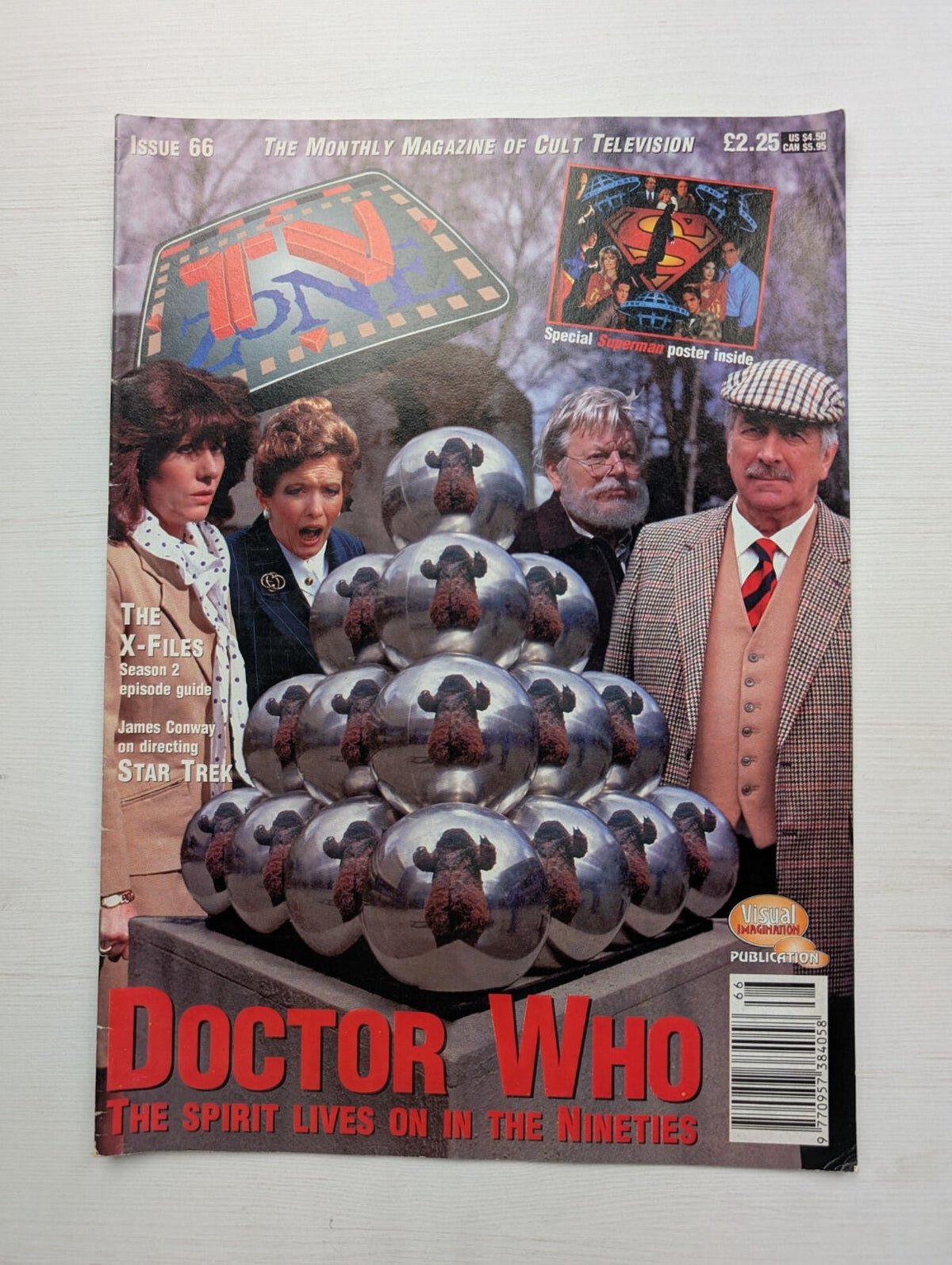 TV Zone Issue 66 May 1995 - Doctor Who/The X-Files/Star Trek