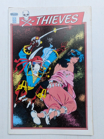 X-Thieves #9 - 1988 - Comics Interview Comic Book - Mature Comic