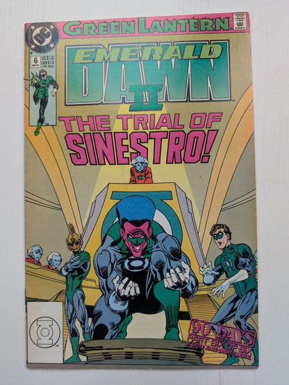 Green Lantern: Emerald Dawn II #6 - 1991 - DC Comic Book