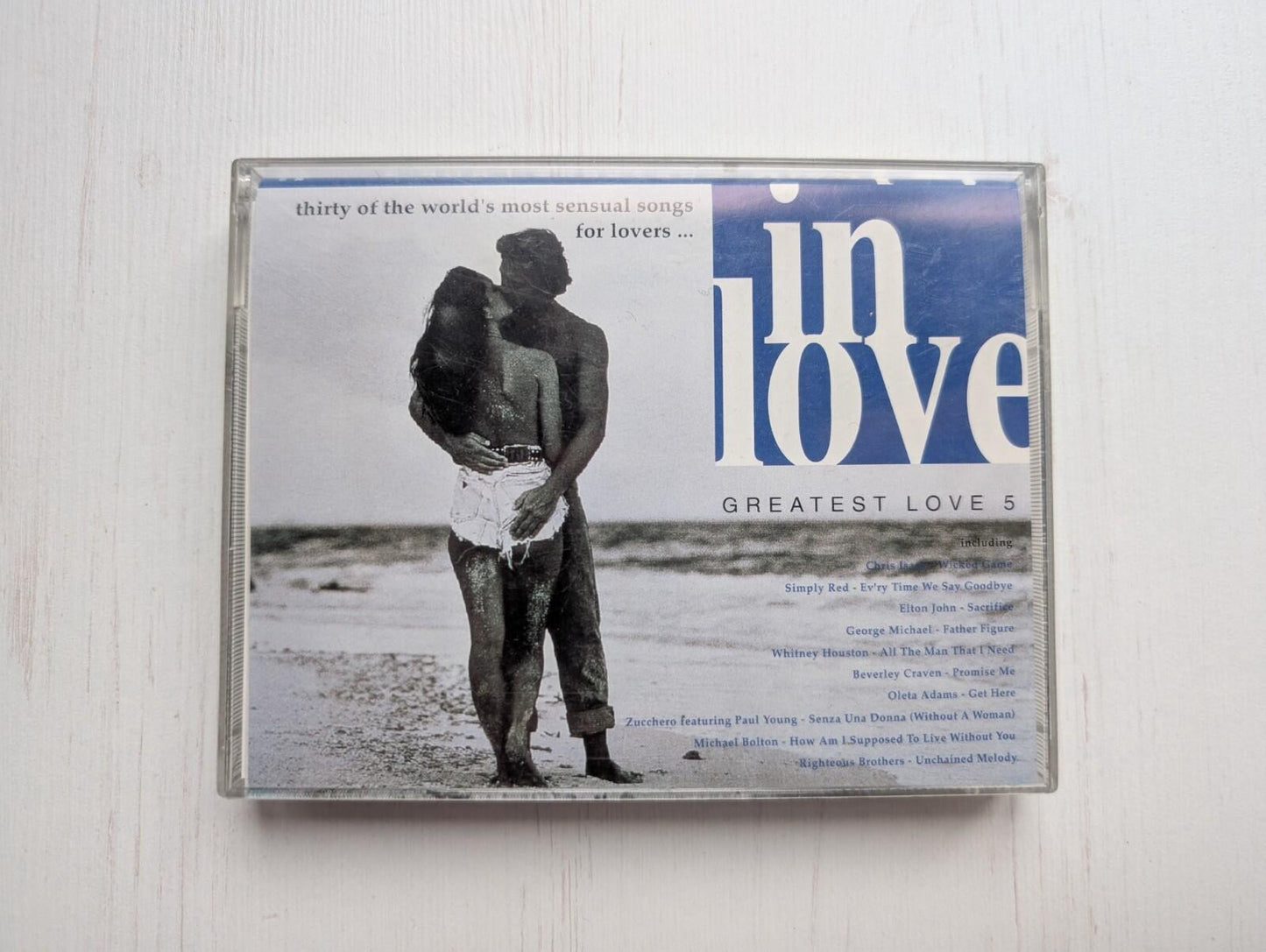 In Love - Love Songs Compilation - 1991 - Telstar Cassette Tape
