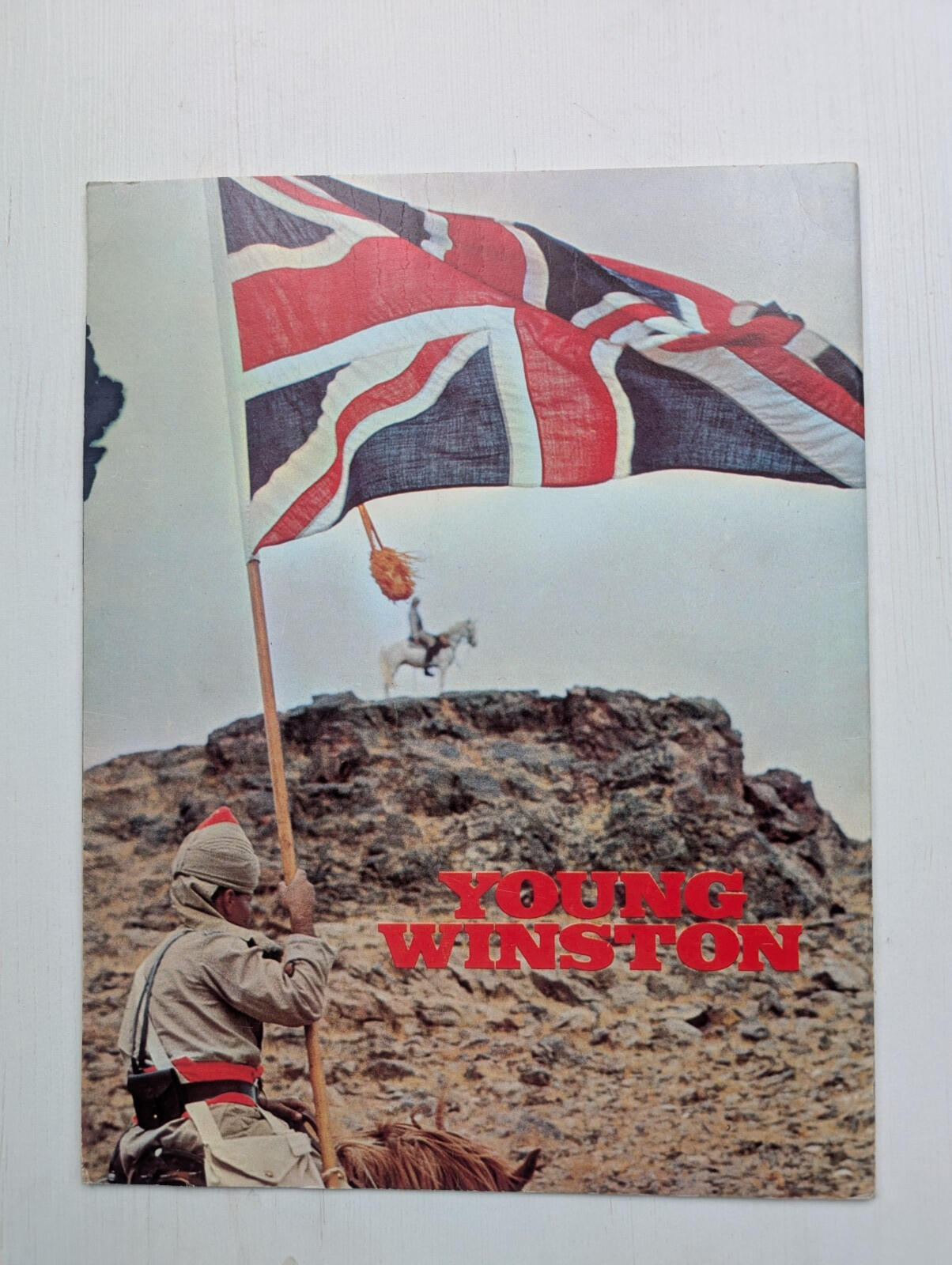 Young Winston Film Programme, 1972, Robert Shaw/Anne Bancroft/Simon Ward