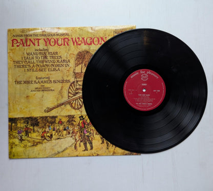 Paint Your Wagon Musical Soundtrack Vinyl LP - The Mike Sammies Singers - 1970