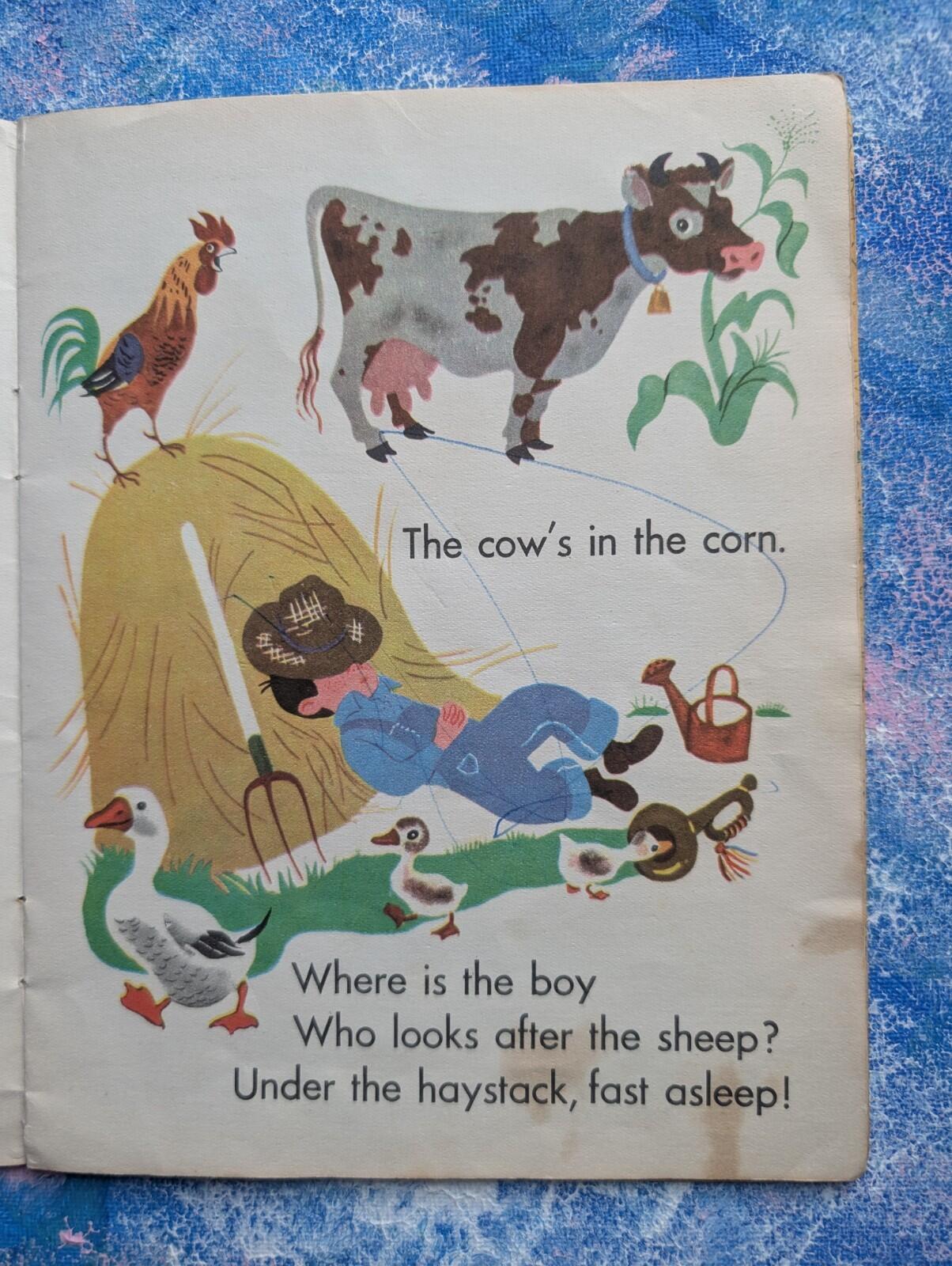 Baby's Mother Goose - Pat-A-Cake - Happytime Series No. 3 - Golden Pleasure Book