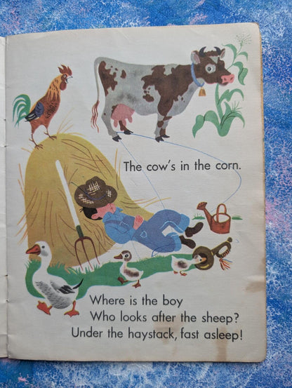 Baby's Mother Goose - Pat-A-Cake - Happytime Series No. 3 - Golden Pleasure Book