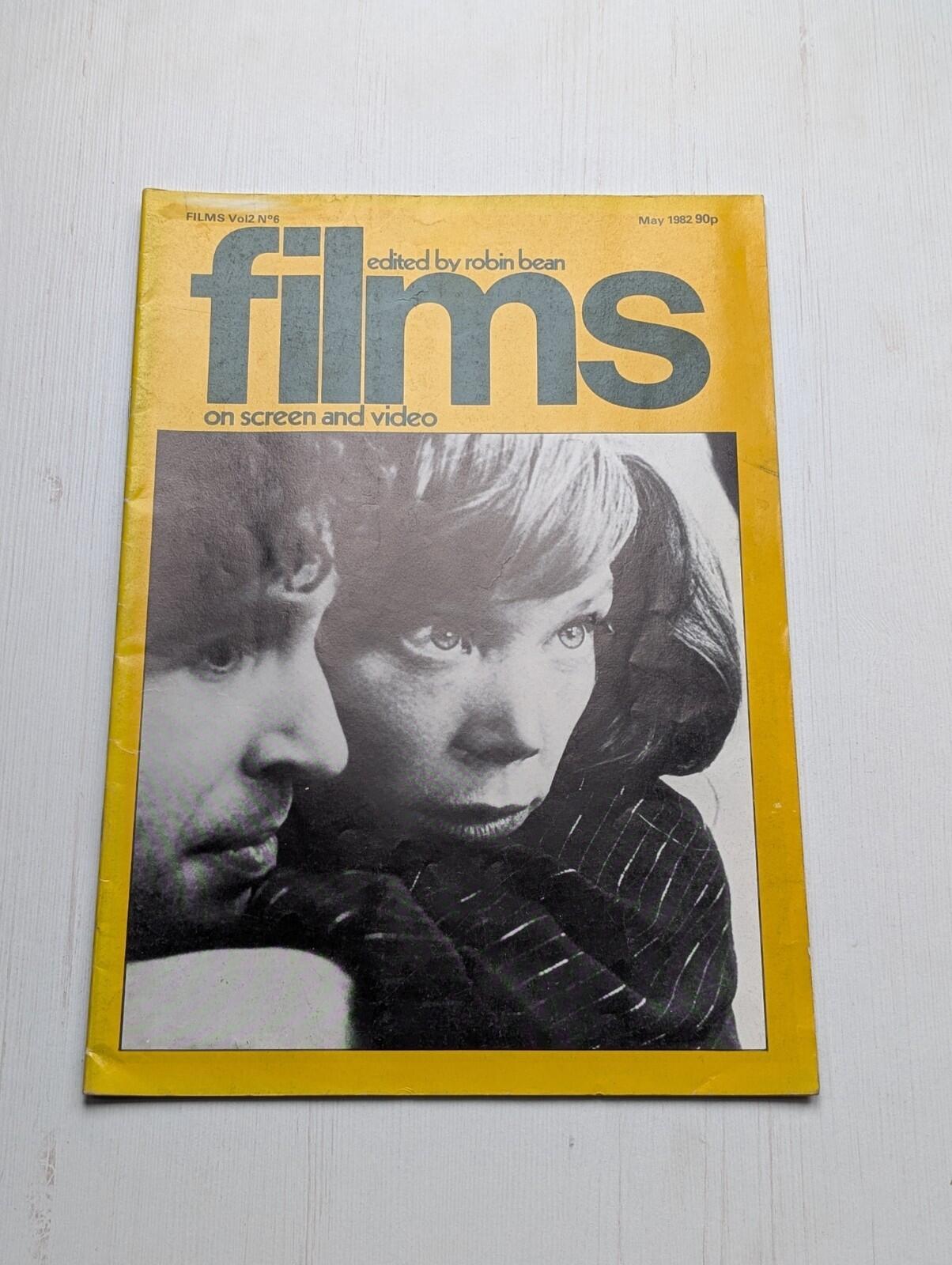 Films on Screen and Video Vol. 2 No. 6 May 1982 - Sissy Spacek/John Shea Cover