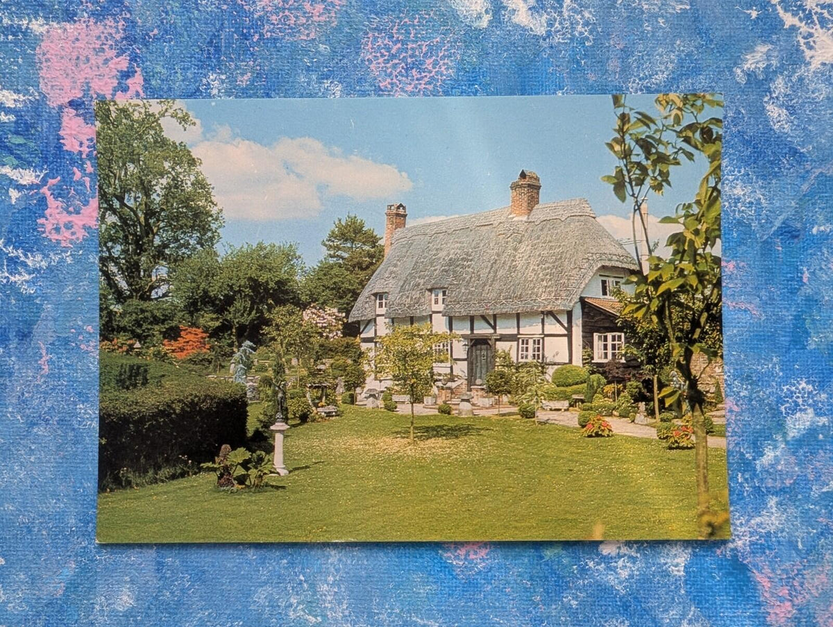 Vintage New Forest Cottage Postcard - Arthur Dixon Postcard