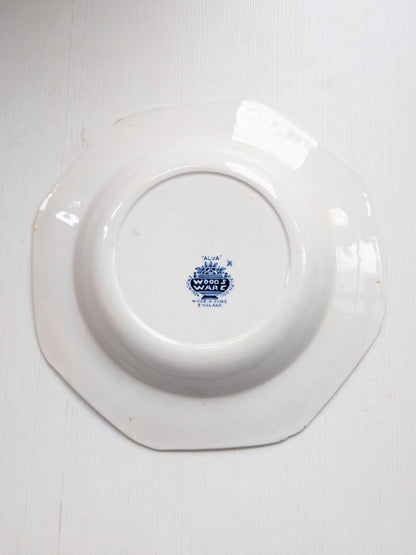 Antique Woods Ware/Wood & Sons Alva Porcelain Dish - 1910s Approx