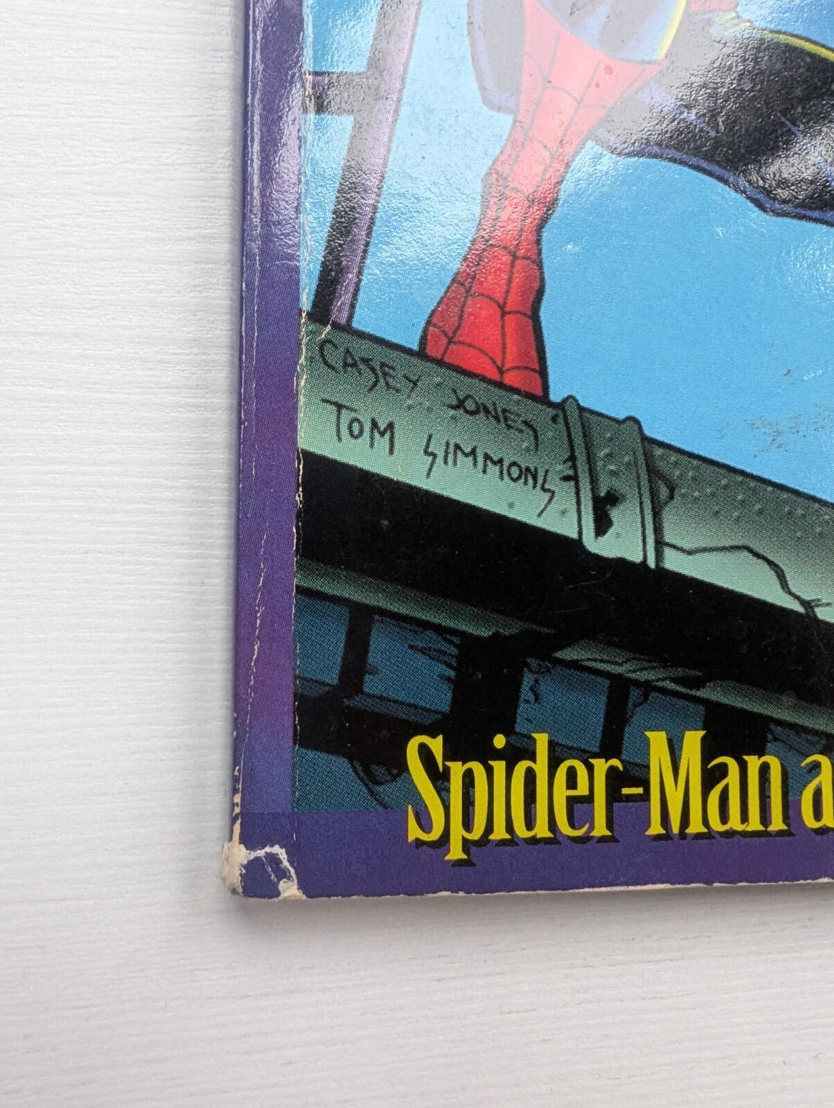 Marvel Chillers: Spider-Man and the Mark of the Man-Wolf - 1996