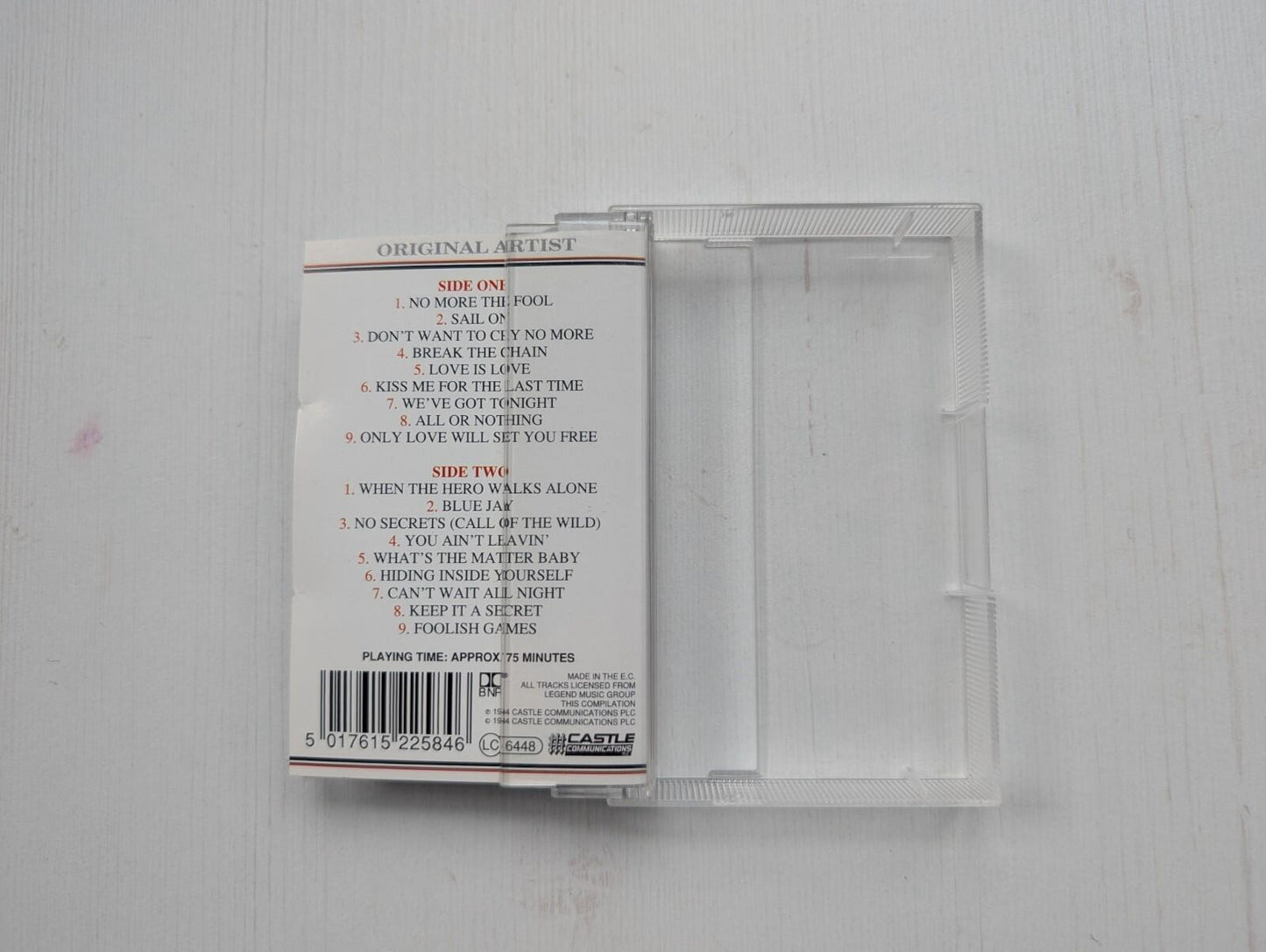 Elkie Brooks - Dont Want To Cry No More - 1994 - Castle Communications Tape