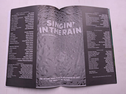 Singin' In The Rain Manchester Opera House Programme - July 2002