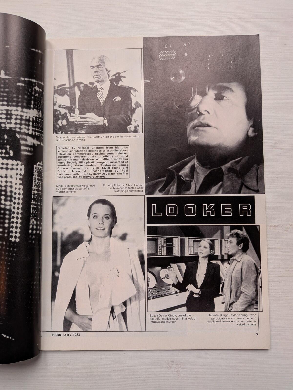 Films on Screen and Video Vol. 2 No. 3 February 1982 - Pia Zadora Cover