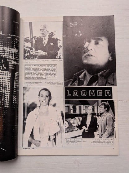 Films on Screen and Video Vol. 2 No. 3 February 1982 - Pia Zadora Cover