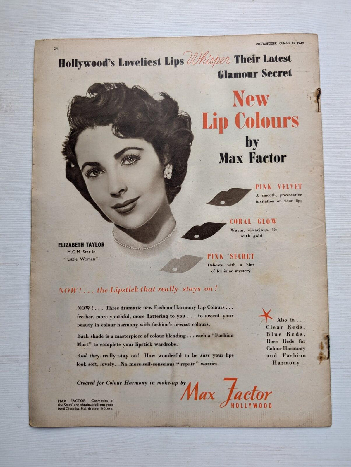 Picturegoer: The National Film Weekly October 15, 1949 - Van Johnson Cover