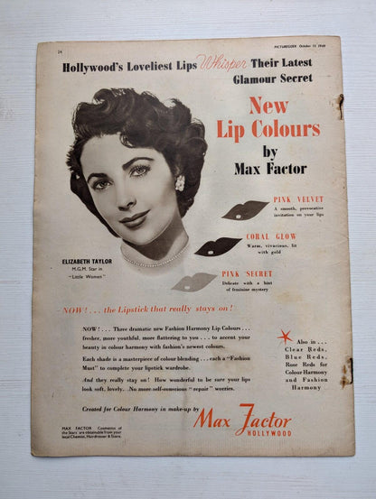 Picturegoer: The National Film Weekly October 15, 1949 - Van Johnson Cover